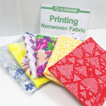 Printed Non Woven Fabric PP Spunbond Print Nonwoven Roll Non-woven Fabric with Printing