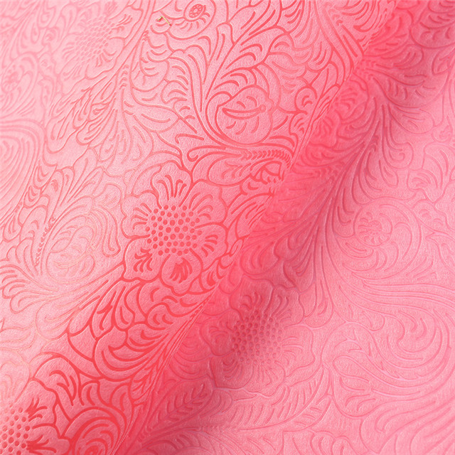 PP Emboss Non Woven Fabric New Design 3D Flower Wrapping Nonwoven Fabric 
