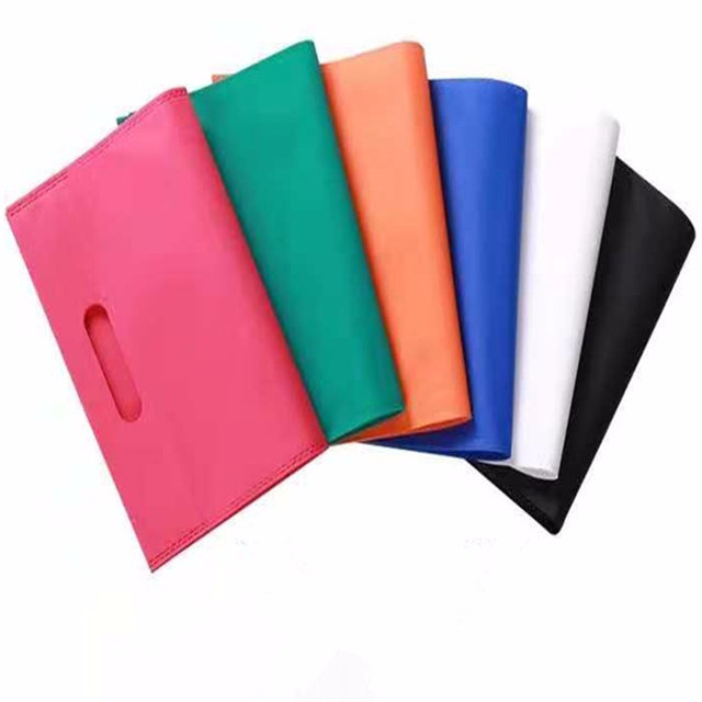 Eco-friendly pp nonwoven fabric use to supermarket colorful non woven bag