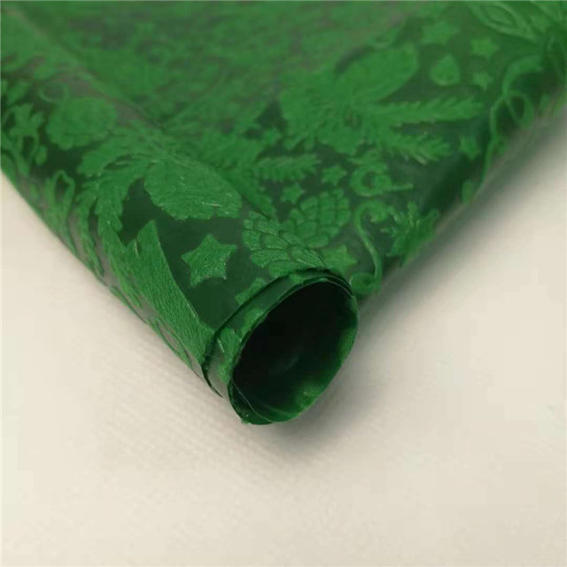 Sunshine Christmas design embossed nonwoven fabric manufacture gift and flower wrapping roll 