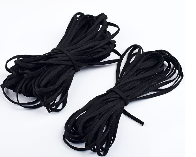 2.5mm-5mm Elastic for Medical Round / Flat Ear Bands at An Attractive Price Earband Manufacture 