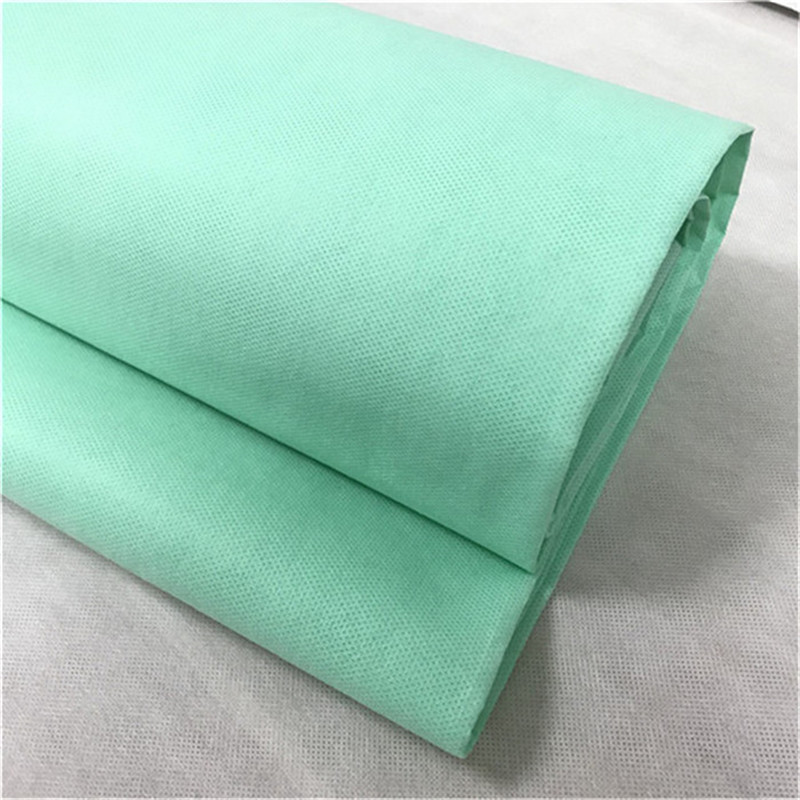 Hot sale 100%PP 20-55 gsm Blue SMS Nonwoven Fabric for protect suits 