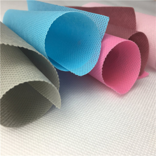 Colorful 100%PP spunbond non woven fabric furniture nonwoven fabric