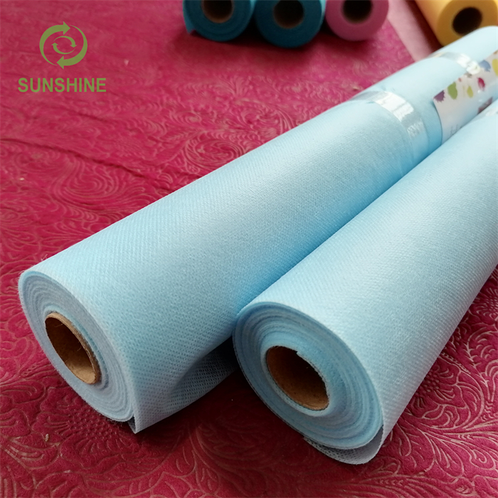 Manufacturer spunbond polypropylene colorful the name of non woven fabric roll