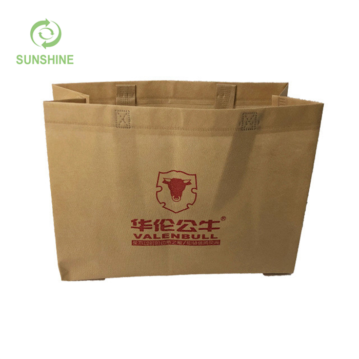Colorful Eco Friendly Customized Types of Non Woven Fabric Shopping Bags Wholesale Price