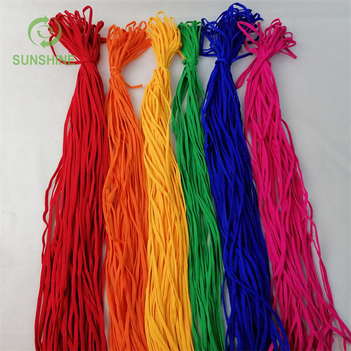 Round/Flat Earloop Spandex and Nylon /Polyester