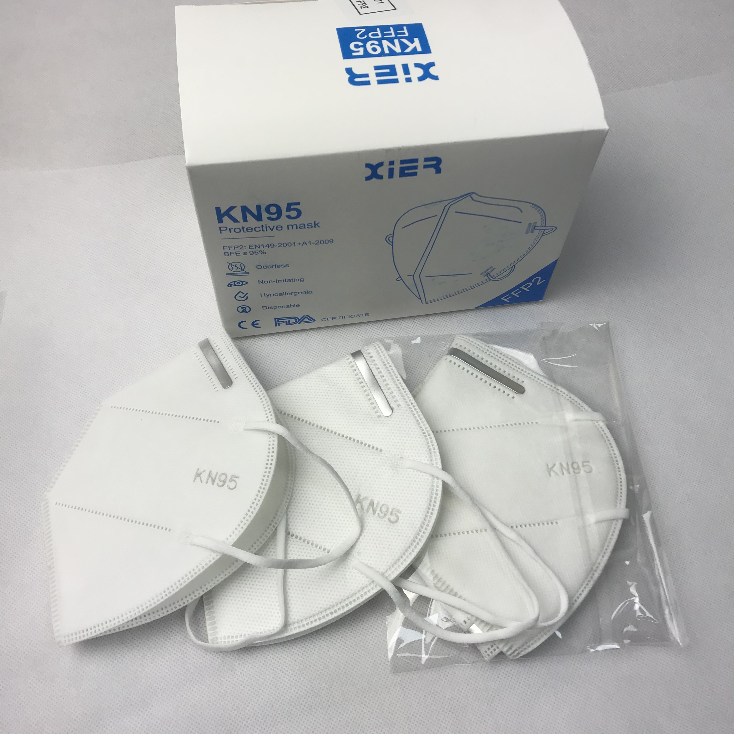 5 Ply Nonwoven Meltblown Face KN95mask 3D Half Face Cover Mask Buy