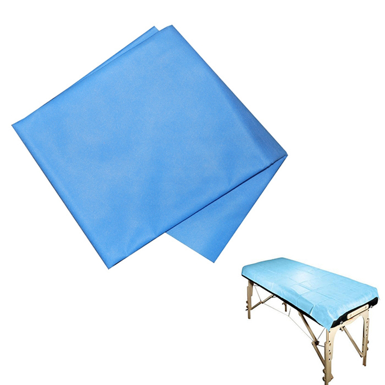 PP Spunbond Non-Woven Waterproof Disposable Bed Sheet 