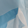 Laminated spunbonded non-woven waterproof disposable non-woven clothing materail