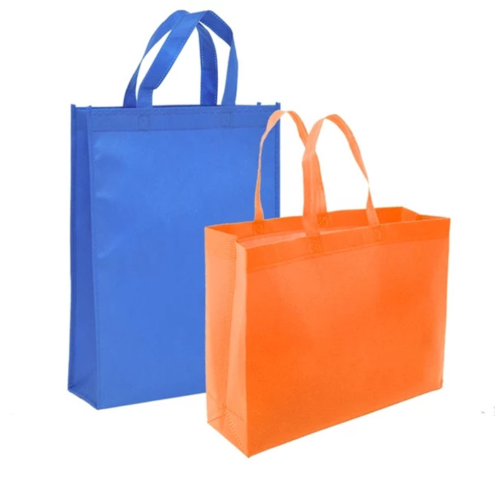 Handle Bags PP Non Woven Fabric 100% Polypropylene Spunbond Nonwoven Fabric Shopping Bag