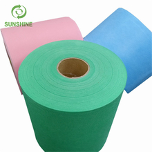 Nonwoven colorful rolls 100%polypropylene spunbond non woven fabric