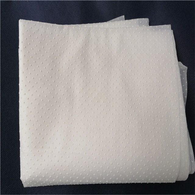 Non-slip nonwoven fabric slipper material spunbond nonwoven +pvc dot nonwoven fabric
