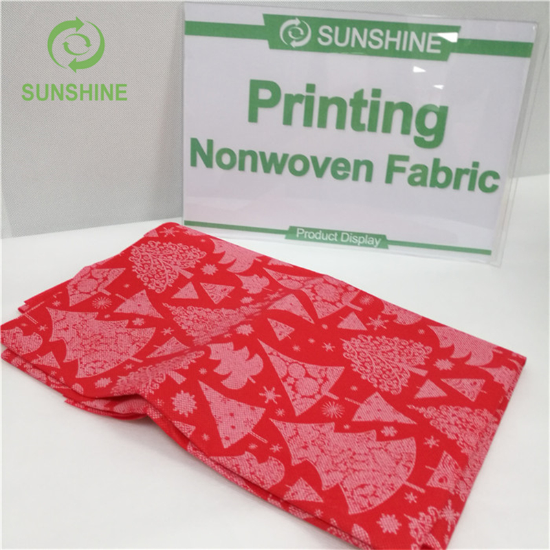 100%pp Spunbond Printed Nonwoven Fabric for Tablecloth