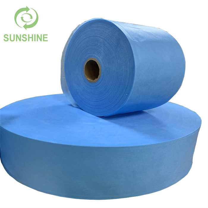 100% PP Colorful Roll Spunbond Non-woven Fabric cloth for medical 