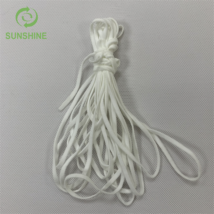 China Manufacturer Round Elastic 3mm Earloop/ear Band for Make Medical Product