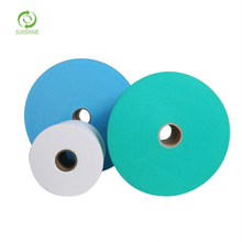 Colorful Medical 20-25gsm 100%PP Spunbond Nonwoven Fabric Rolls Spunbond Material