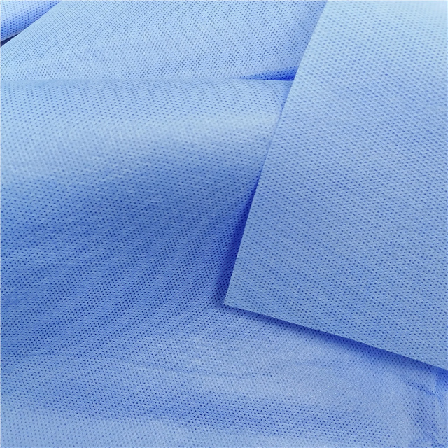 Medical light blue SMS nonwoven fabric manufacturer