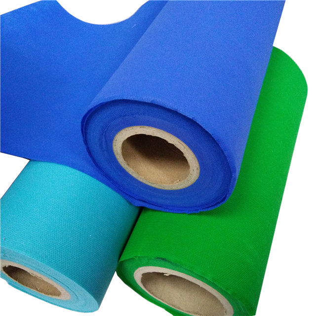 Small width colorful pp spunbond nonwoven fabric roll