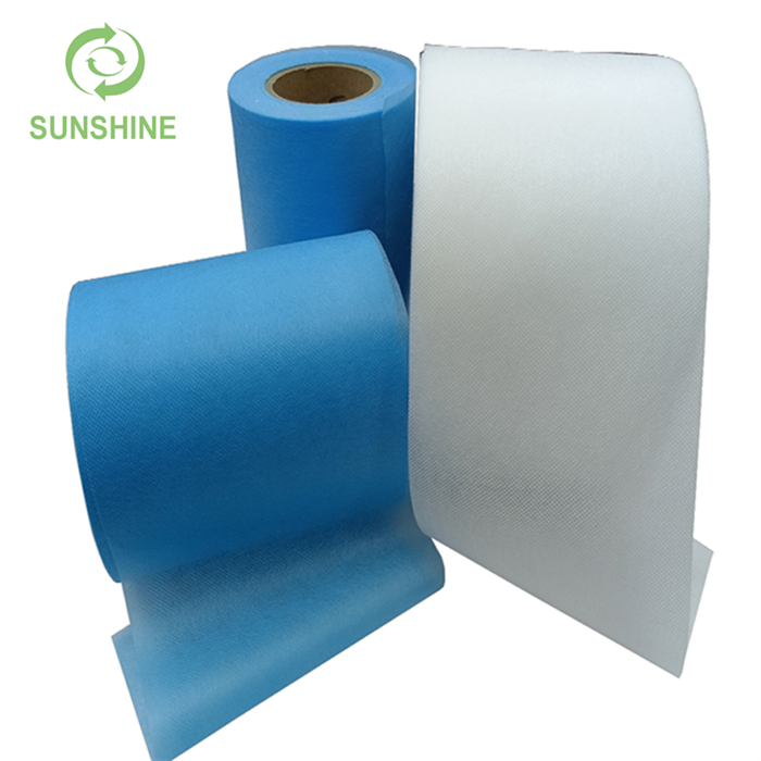 Colorful Soft 100%PP Spunbond S/SS/SSS Nonwoven Fabric Roll for Medical