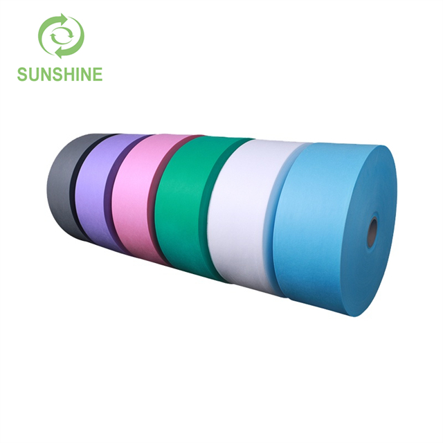 25gsm*0.175m*2000m Colorful PP Spunbond Nonwoven Fabric