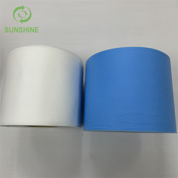 Good Quality Medical 25-30GSM 17.5/19.5/26cm 100%PP Spunbond Nonwoven Fabric Roll Material