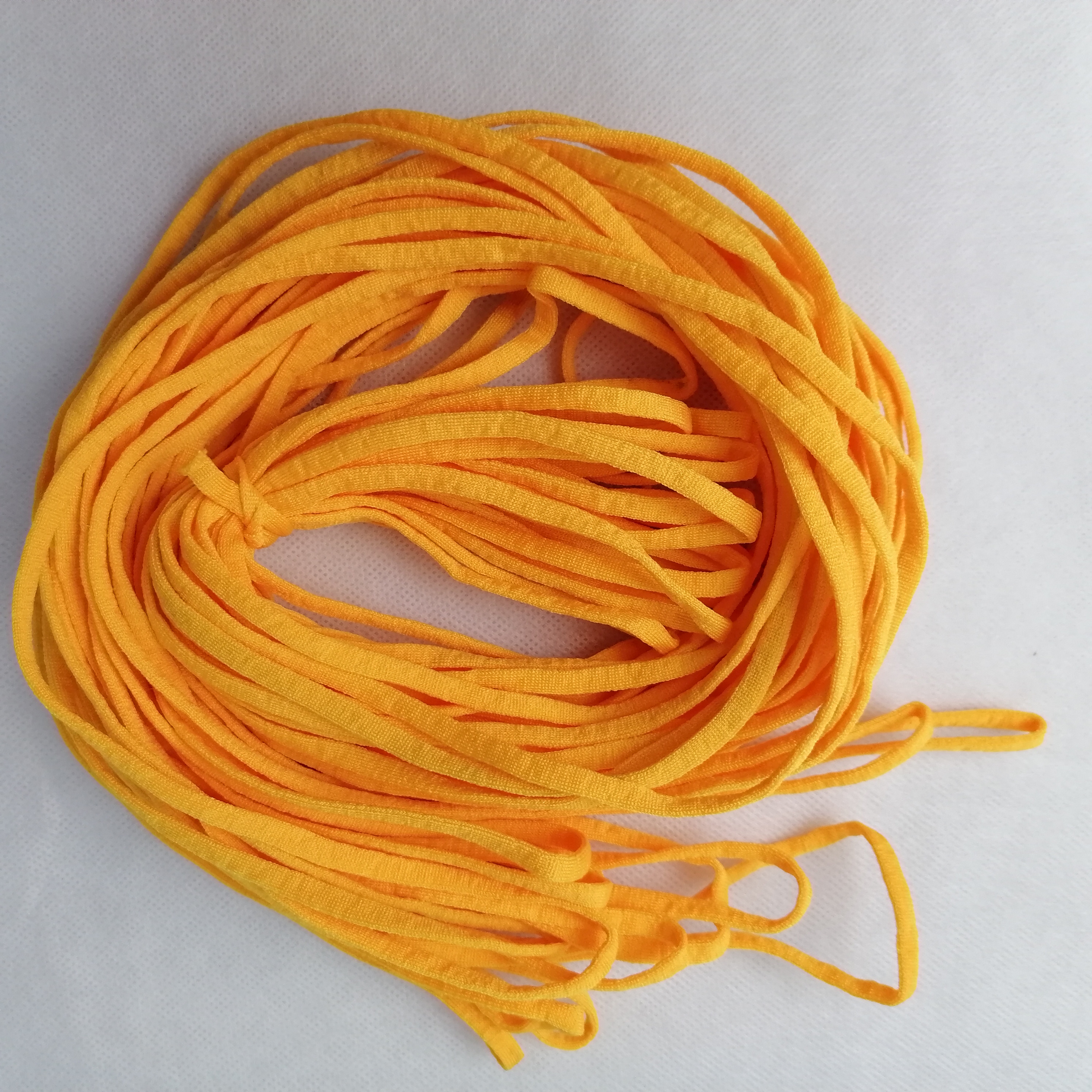 High quality earloop disposable material round ear elastic band