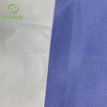 High Quality White/Blue Hygiene 100%Pp Bed Sheet/Gown SMS SMMS Nonwoven Fabric For Medical