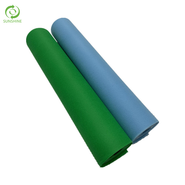 Polypropylene colorful spunbond pp nonwoven fabric roll supplier