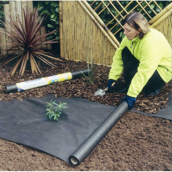 UV 1%-5% Non-Woven Ground Cover for Gardening Mat , Extra Wide maximum 36m