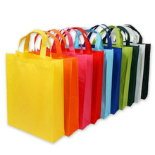 Tote Foldable 80gsm Many Color Eco-friendly 100%PP Nonwoven Bag with Logo Handle Bag Shopping Bags