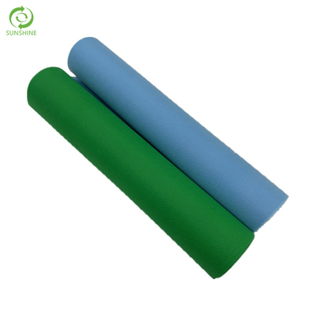 Disposable pp spunbond nonwoven color table cloth fabric