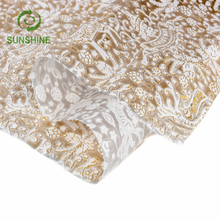 New Pattern Embossed Nonwoven Fabric for Tablecloth/flower And Gift Packing
