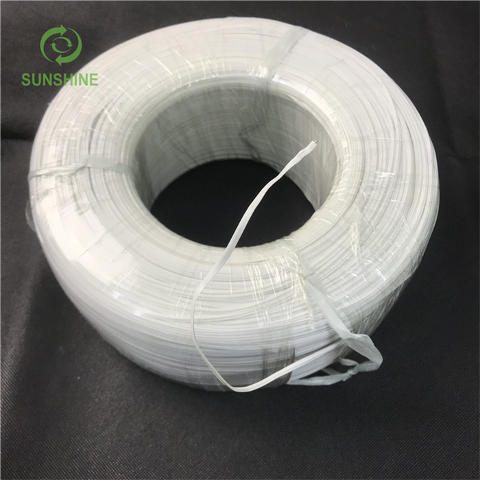 PP/PE 3mm Nose Wire with Single/Double Core/nose Strip/nose Bridge for medical product