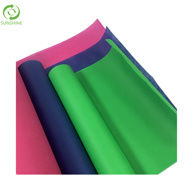 Non woven TNT 50gram colors pp spunbond tablecloth cover nonwoven fabric